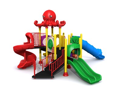 Parque de diversiones al aire libre, equipos de juegos infantiles al aire libre TQ-ZR741